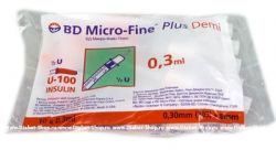 Шприц becton dickinson Micro-Fine Plus инсулиновый 0