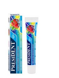 Президент паста зубная детская Кидс от 3 до 6лет клубника 50мл