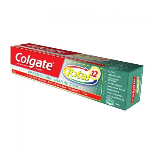 Зубная паста Colgate TOTAL профессиональная чистка гель 75мл