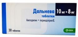 Дальнева 10мг+8мг №30 таблетки