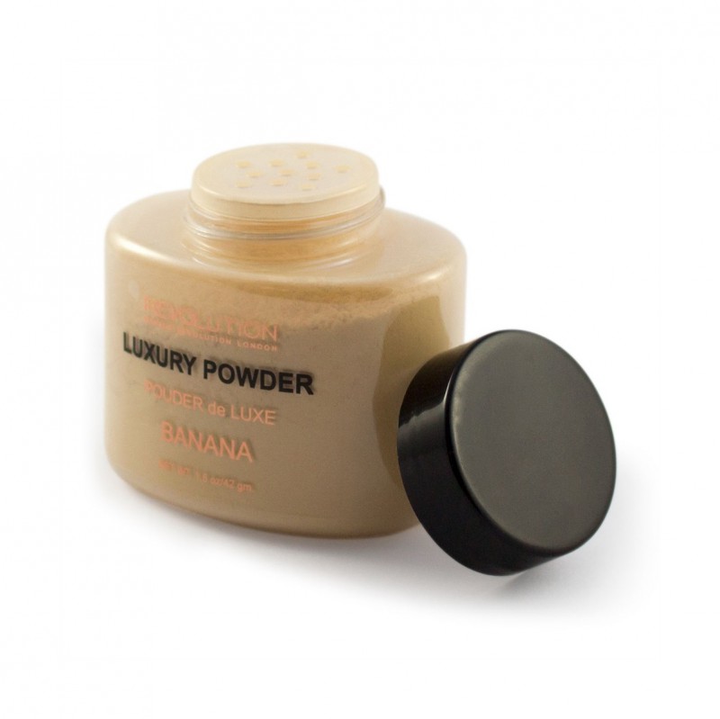 Пудра Makeup Revolution Luxury Banana Powder рассыпчатая