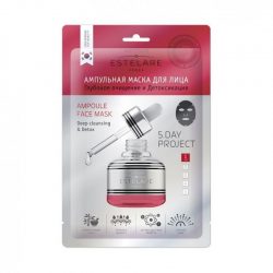 Маска ампульная для лица EstelareГлубокое очищение/Детокс G