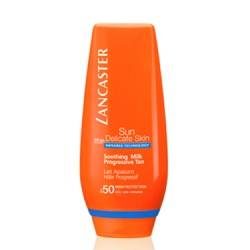 Ланкастер молочко солнцезащитное для чувствительной кожи SPF 50 125мл
