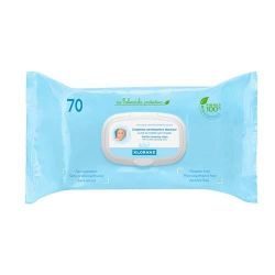 Клоран Бебе салфетки мягкие с очищающим молочком №70 х 2шт