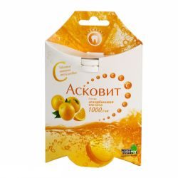 Асковит 1г №10 таблетки шипучие апельсиновые