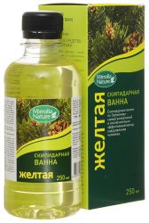 Скипидар желтый для ванн эмульсия 250мл