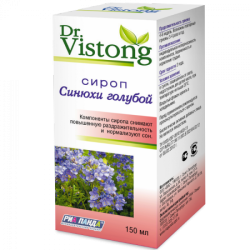 Доктор Вистонг Синюхи голубой сироп 150мл