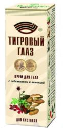 Тигровый глаз крем для тела сабельник/вешенка 75мл