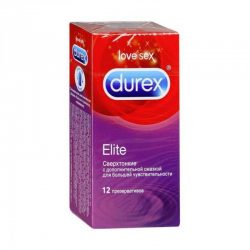 Презервативы Durex Elite Сверхтонкие 12 Шт