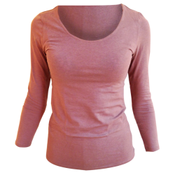 Фитен термофутболка Comfy Inner X30 женская с длинным рукавом р.L розовая