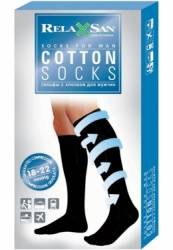 Релаксан гольфы мужские cotton socks 18-22mmhg 140 den р.2 серый