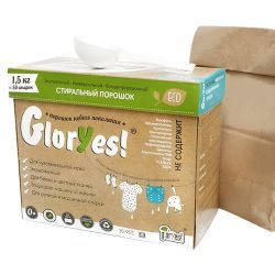 Глориес стиральный экопорошок без мыла 1