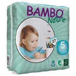 Бамбу/Bambo подгузники детский Nature Junior-5 (12-22кг) 27шт