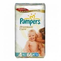 Памперс подгузники Premium Care (4) 7-14кг maxi 66шт