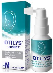 Отилиз устройство д/промывания уха с раствором морской воды 30мл