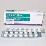 Теноретик 100/25мг №28 таблетки