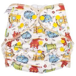 Глориес многоразовый подгузник для плавания Котята 3-18кг