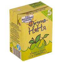 ФрутоНяня сок яблочно-грушевый с мякотью с 5 мес 200мл