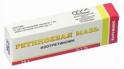 Ретиноевая мазь 0