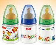 Нук бутылочка First Choice ПП с латексной соской 0+ 150мл