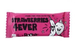 Рубар батончик с клубникой и бананом 30гр organic