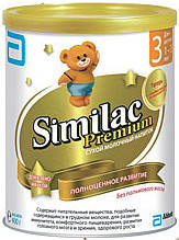 Симилак Премиум 3 смесь сухая молочная для детей 400г
