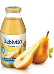 Бебивита сок грушевый с 4 мес 0