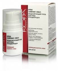 Кора крем лифтинг-овал моделирующий уход для лица и подбородка 50мл