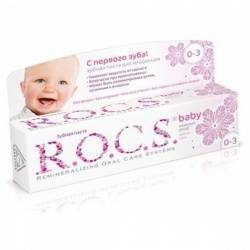 Рокс паста зубная PRO Baby детская минеральная защита и нежный уход 45г