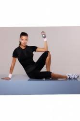 Скала Спорт футболка женская корректирующая S-M черная