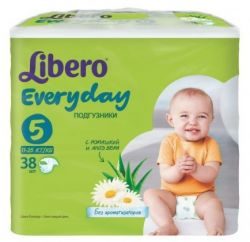 Либеро подгузники Everyday extra large 11-25кг 38шт