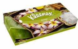 Клинекс салфетки в коробке Дизайн 70шт