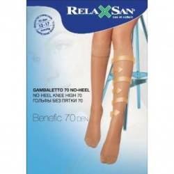 Релаксан гольфы без пятки 70den р.2 черный