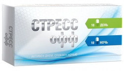 СтрессОфф форте 120мг №30 таблетки