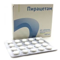 Пирацетам 400мг №60 таблетки /Озон/