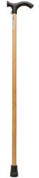 Трость опорная деревянная с пластмассовой ручкой (528)