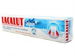 Лакалют паста зубная alpin 50мл
