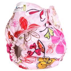 Глориес многоразовый подгузник Классик+ Цветы 3-18кг+2 вкладыша