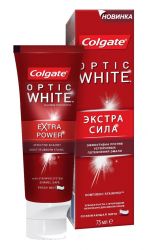 Колгейт паста зубная Optic White Экстра сила 75мл