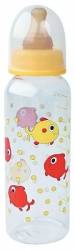 Курносики бутылочка пластиковая с латексной соской 250мл 0+