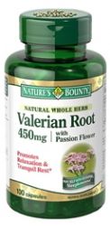 Нэйчес Баунти корень валерианы 450мг №100 капсулы