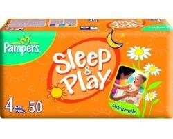 Памперс подгузники Sleep&Play (4) 7-14кг maxi 50шт