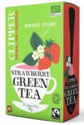 Heath&Heather Зеленый с клубникой Органик чай №20 пакетики