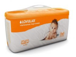 Ловулар подгузники M 6-9кг 1шт