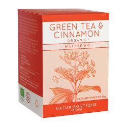 Чай зеленый с корицей organic