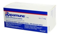 Рапамун 1мг №100 таблетки