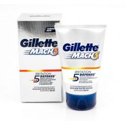 Бальзам п/бритья мужской Gillette mach3 Soothing 100 мл