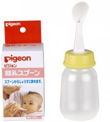 Пиджен набор для кормления бутылочка с ложкой