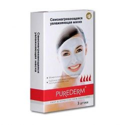 Маска Для Лица Purederm Самонагревающаяся Увлажняющая