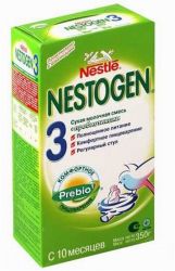 Нестожен 3 prebio заменитель молока с 10 мес 350г